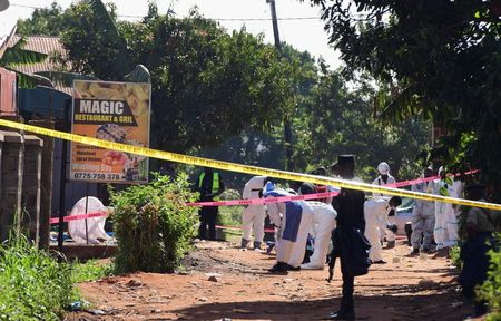 Uganda investigating Islamist link to bombing after IS responsibility claim