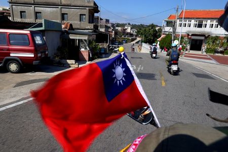 Taiwan says it is not seeking an arms race with China