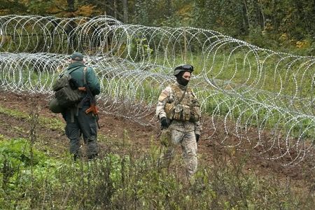 Latvia begins military exercise near Belarus border amid migrant crisis