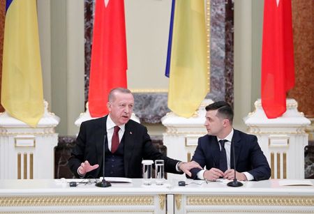 Ukrainian president says ties to Turkey making their army stronger after speaking to Erdogan