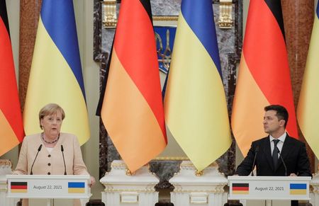 Germany’s Merkel, Ukraine’s Zelenskiy discusses situation on Ukraine’s, EU’s borders