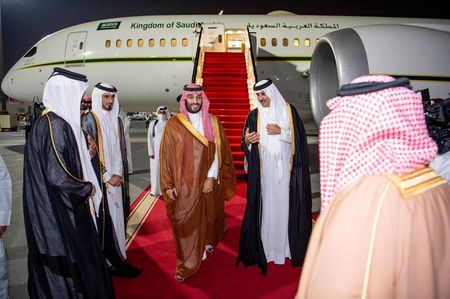 Saudi crown prince on first visit to Qatar since Gulf row resolved