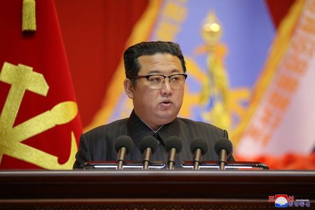 N.Korea’s Kim talks food not nukes for 2022