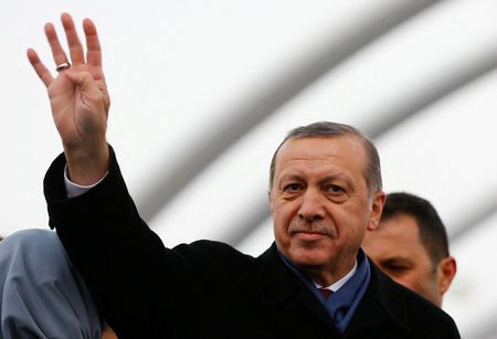 Turkey’s Erdogan working on steps to boost interest in lira, media say