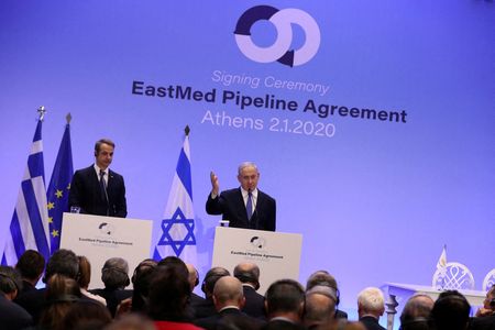 Erdogan says cost concerns force U.S. rethink on EastMed gas pipeline