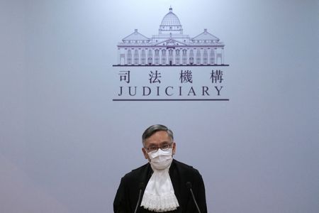Hong Kong’s top judge defends city’s rule of law in face of international concern