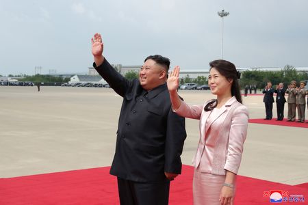 Wife, aunt of N.Korea’s Kim make rare public appearance amid pandemic