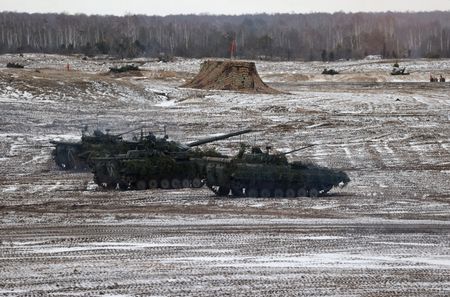 Russian forces at 70% of level needed for full Ukraine invasion – U.S. officials