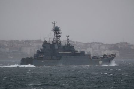 Ukrainian navy: Russian vessel near Odessa retreated after being struck by Ukrainian gunfire