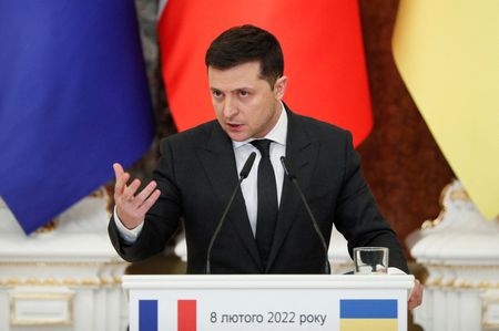 Ukraine looking for actions and not words from Putin, Zelenskiy says