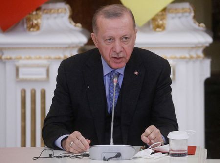 Turkey’s Erdogan says Russia’s recognition of Ukraine breakaway regions unacceptable