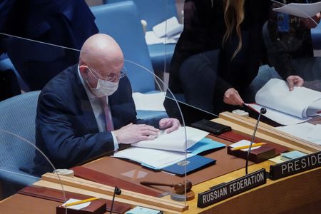 Russia vetoes U.N. Security action on Ukraine as China abstains