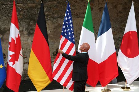 G7 leaders to hold call on Monday with NATO and EU chiefs -Italy