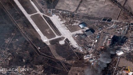 Antonov aircraft plant in Kyiv shelled by Russian forces, city says