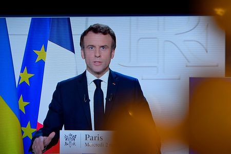 France’s Macron: Russia’s Putin alone chose war in Ukraine
