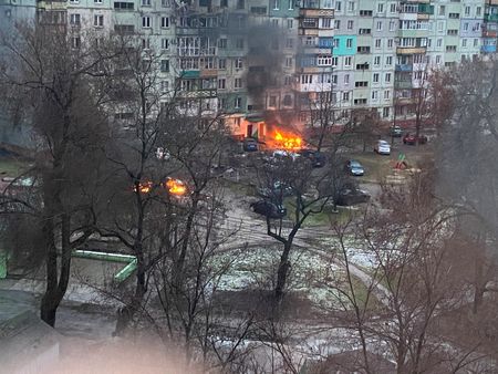 Mariupol under Ukrainian control but subject to intense strikes, UK says