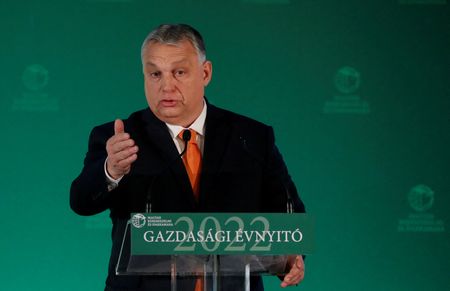 Hungary PM Orban says EU will not sanction Russian gas or oil