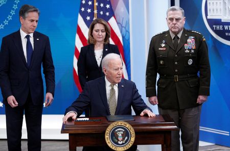 Biden calls Russian President Vladimir Putin ‘war criminal’