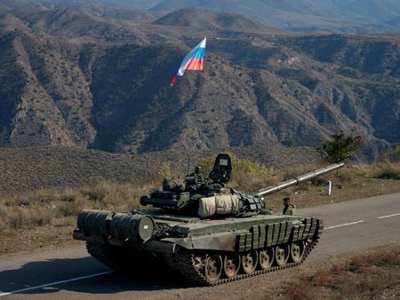 Armenia urges Russia to make Azeri troops leave in Karabakh flare-up