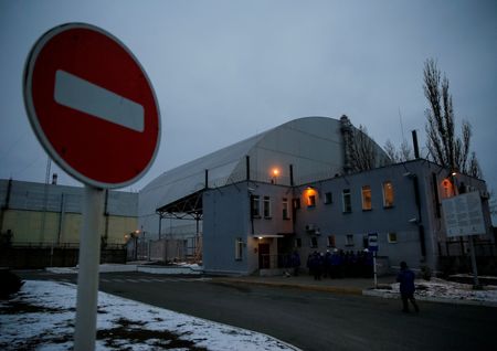 Ukraine demands Russia withdraw from Chernobyl area, says ammunition could explode