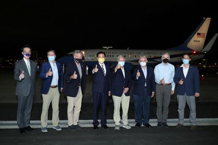 Six U.S. lawmakers arrive in Taiwan on unannounced trip