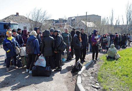 Ukraine’s Zelenskiy says 120,000 civilians blocked from leaving Mariupol